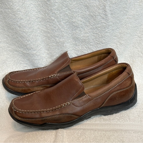 Cole Haan Mens 11 M Tucker Leather‎ Slip On Shoes Loafers C20244 - Picture 1 of 8